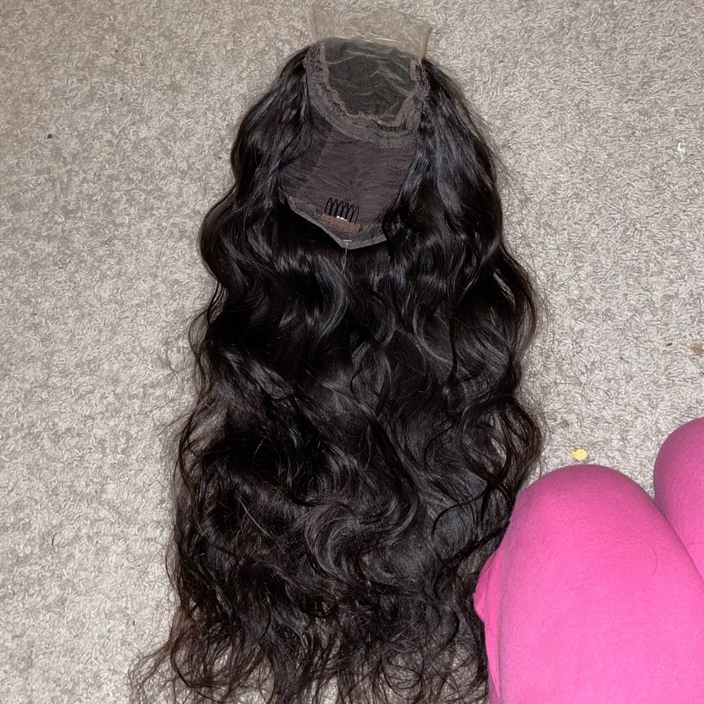 4x4 Transparent HD Lace Human Hair Virgin Hair Wig